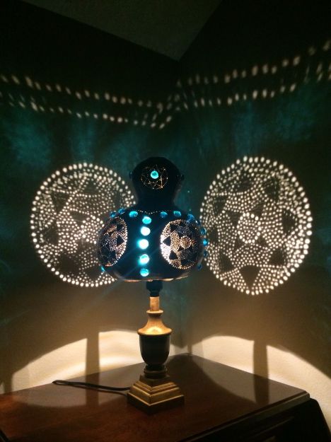 Picture of Lamp shade with gems